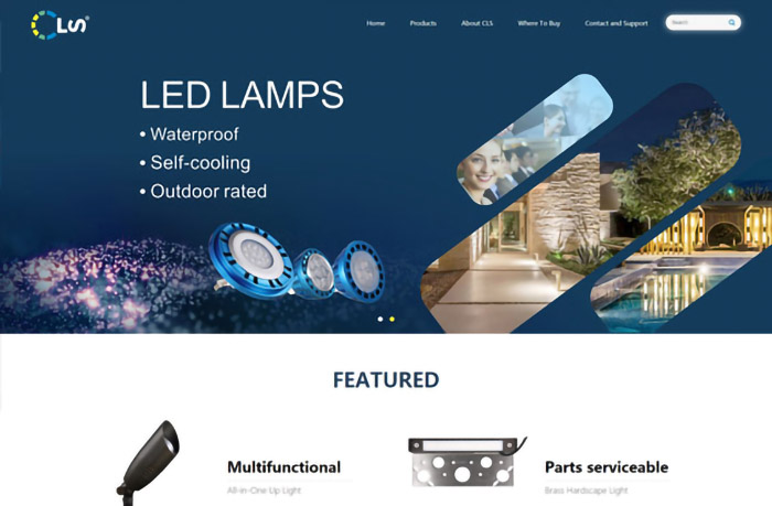 贛州網站制作CLS Outdoor Environments is America's leading landscape lighting manufacturer with over 10 years of combined experience in manufacturing and supplying of many innovative landscape lighting products wh...